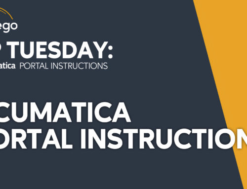 Tip Tuesday – Acumatica Portal Instructions