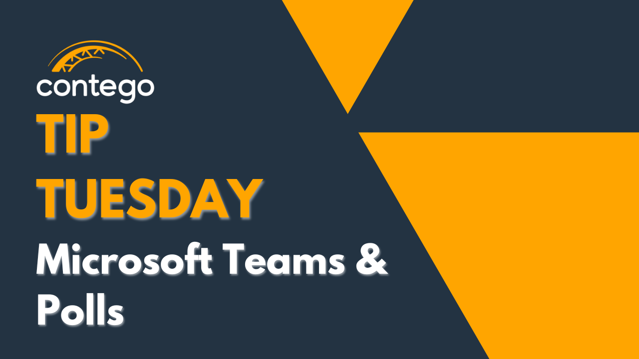 Microsoft Teams Polls tip tuesday image